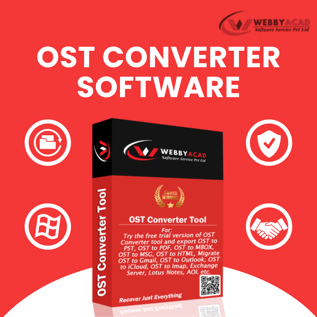 WebbyAcad OST to PST Converter Software